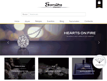 Tablet Screenshot of eternitydiamonds.com.mx